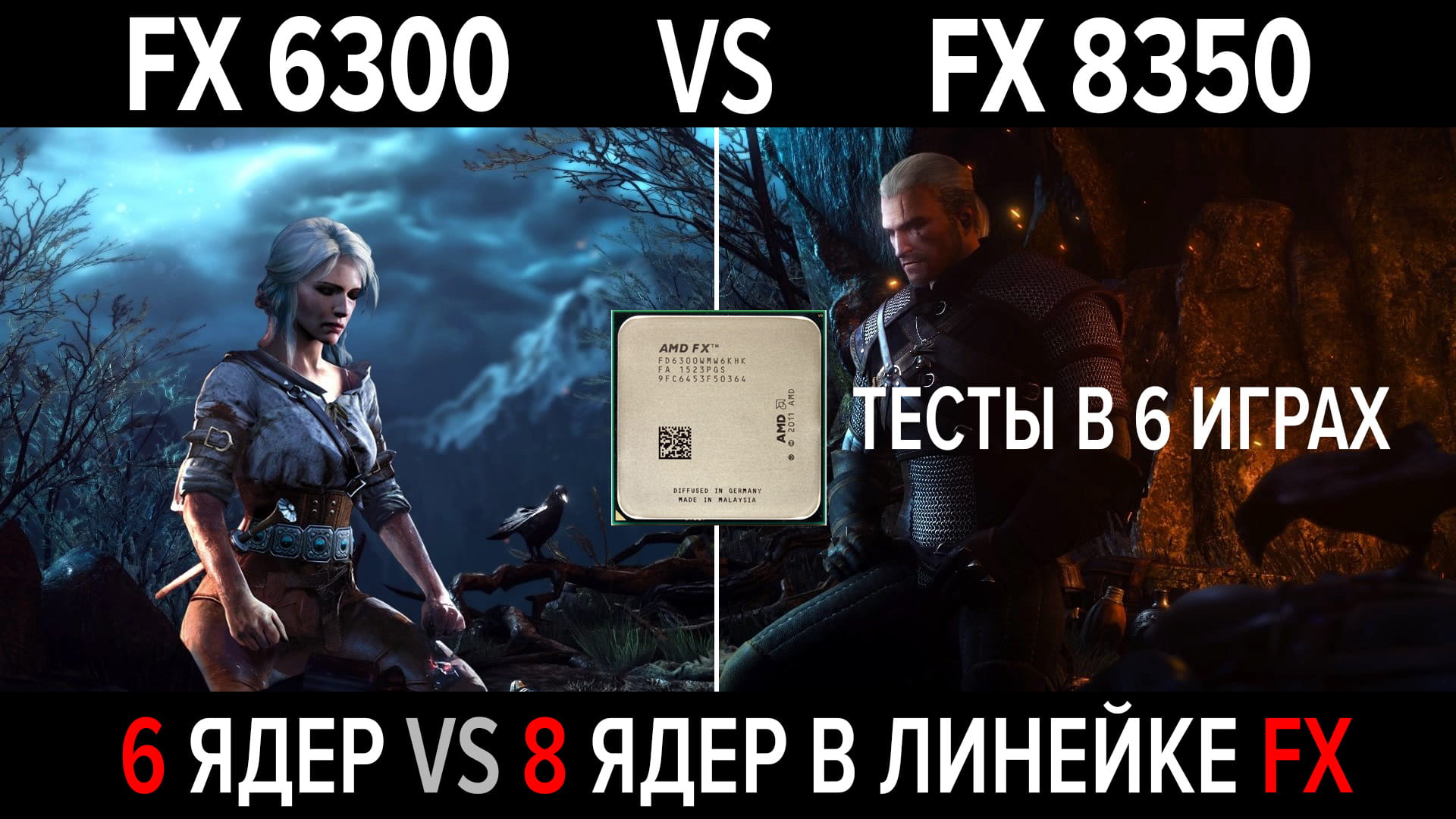 FX6300 vs FX8350