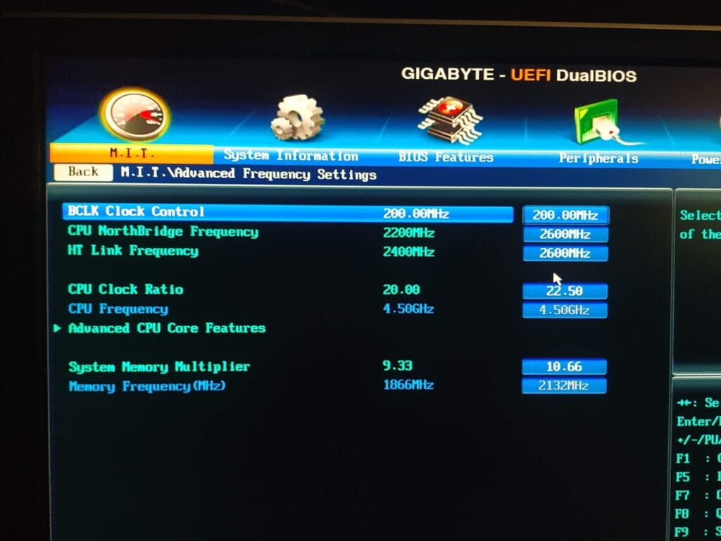 Что такое cpu nb frequency