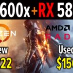 Ryzen 5 3600x + RX 580 8GB