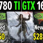 Сравнение GTX 780TI vs GTX 1660 Super