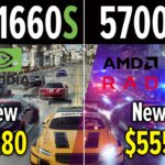 gtx 1660 super vs rx 5700xt