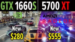 gtx 1660 super vs rx 5700xt