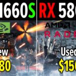 GTX 1660 super vs RX 580