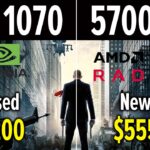 RX 5700 XT vs GTX 1070