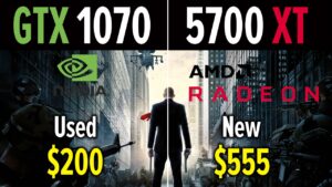 RX 5700 XT vs GTX 1070