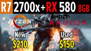 Ryzen 7 2700x с RX 580 8GB