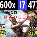 R5 3600x vs 4770k