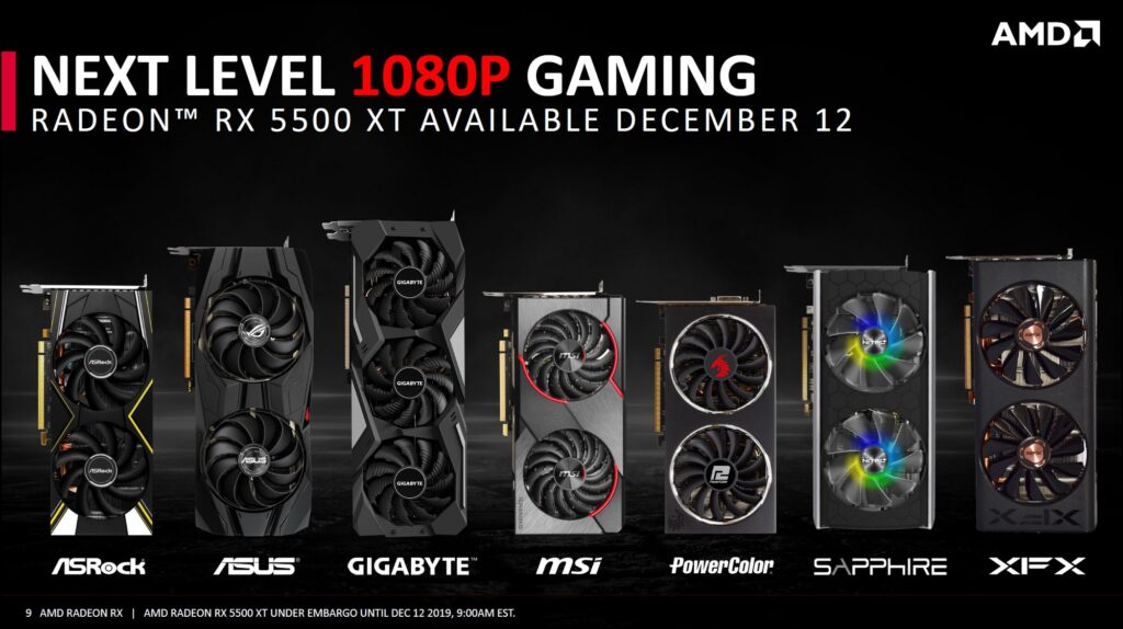 Майнинг на RX 5500 XT
