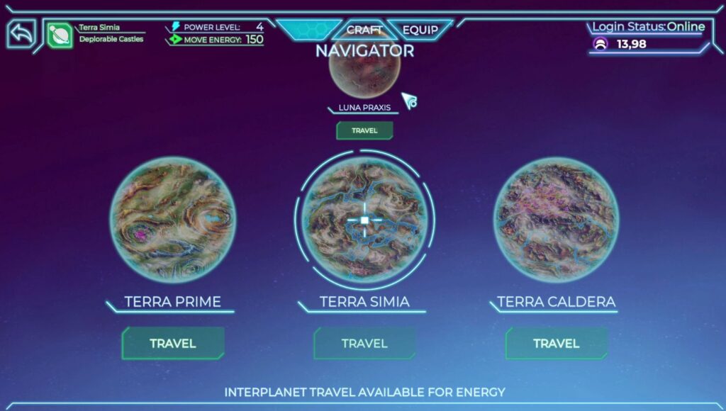 Планета LUNA PRAXIS