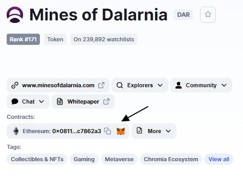 Contracts of Mines Of Dalarnia