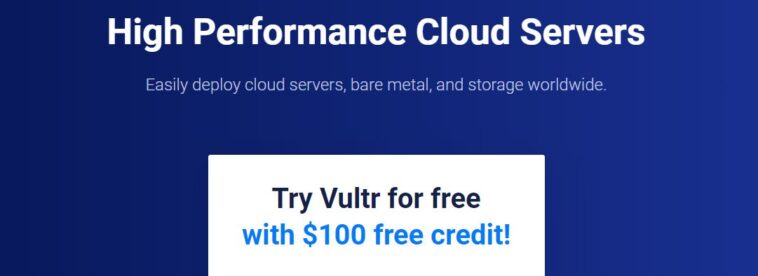 Vultr 100$ Free