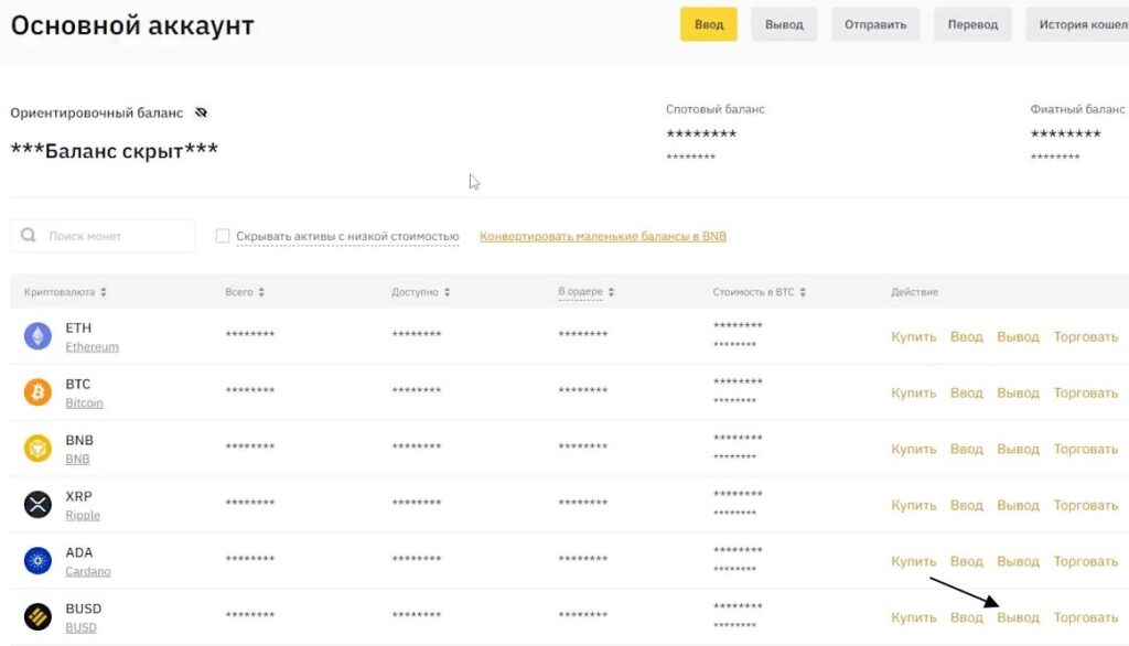 Переведення коштів з Binance на Metamask для покупки токена GAFI