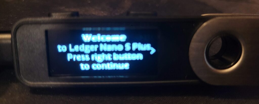 Welcome to Ledger Nano S Plus