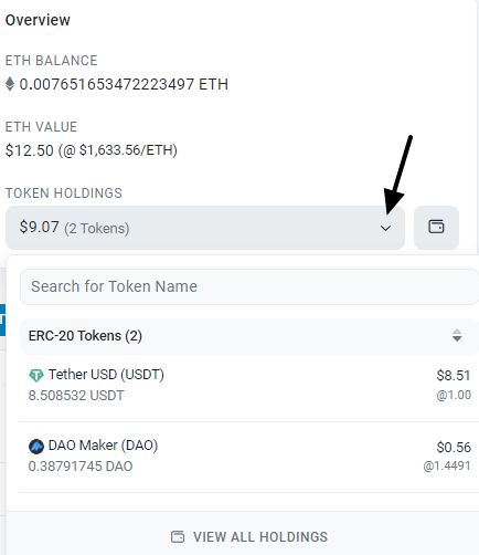 Token Holdings