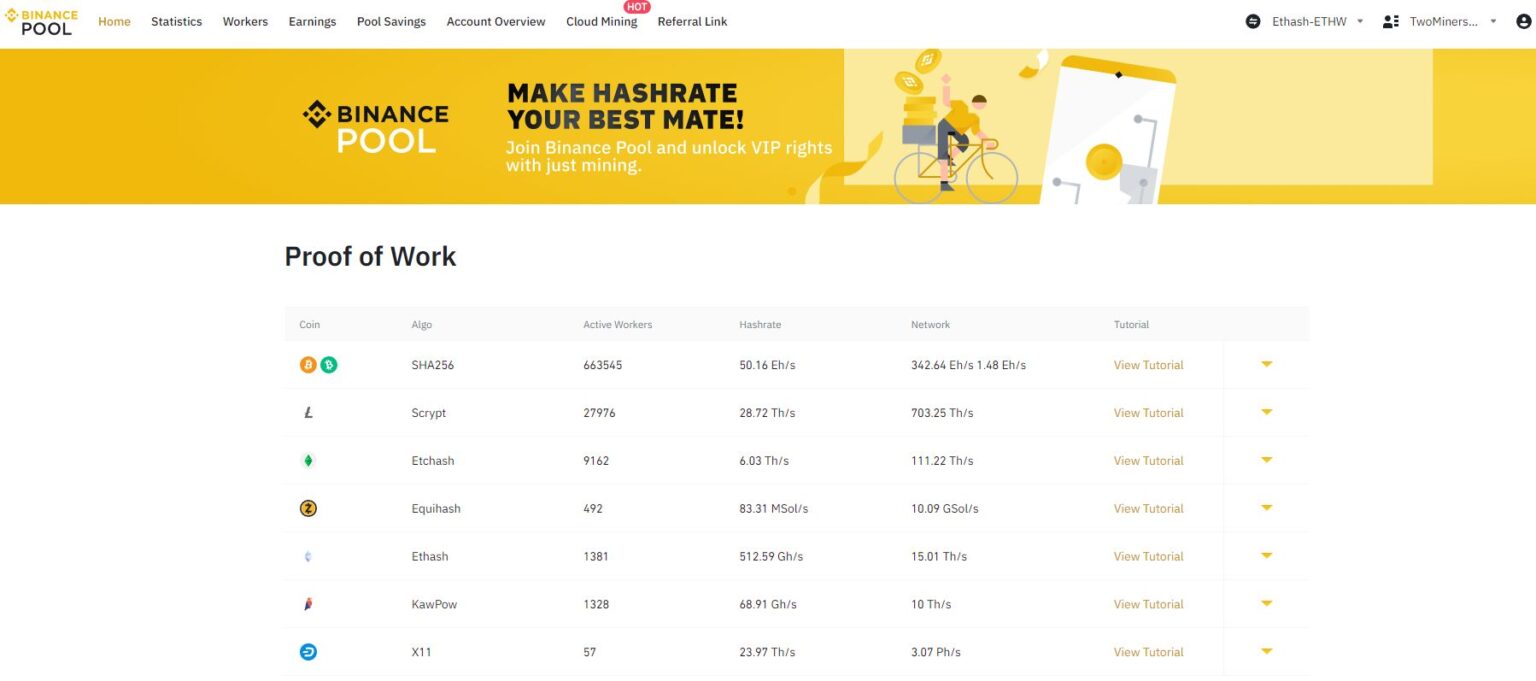 Майнинг на Binance Pool. Настройка и запуск пула InsidePC