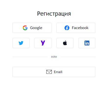 Регистрация в Trading View