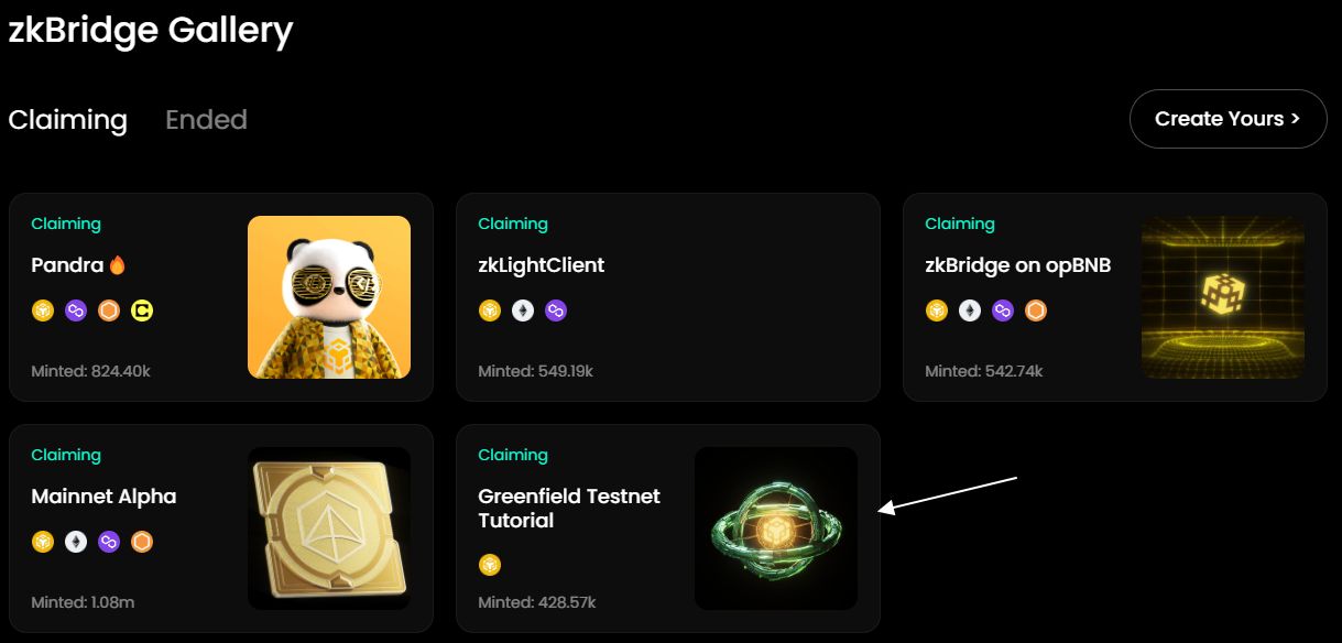 Вибираємо Greenfield Testnet Tutorial