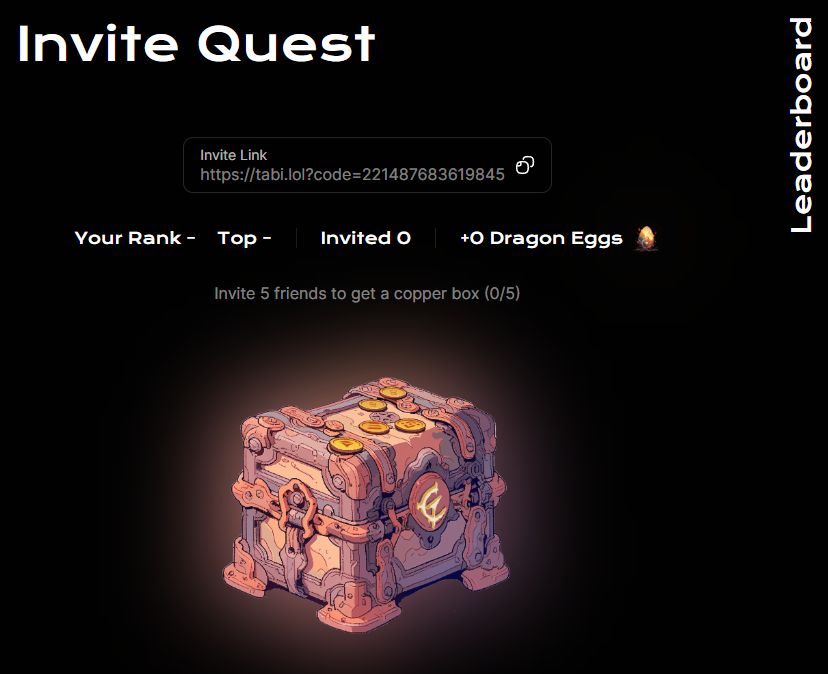 Invite Quest от Tabi