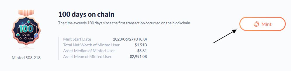 100 days on chain DeBank