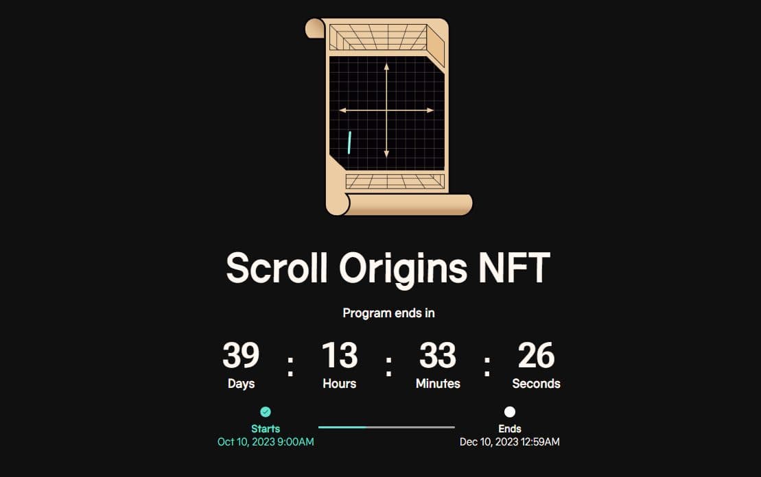 Получаем Scroll Origins NFT