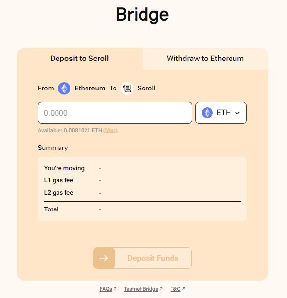 Официальный мост Scroll