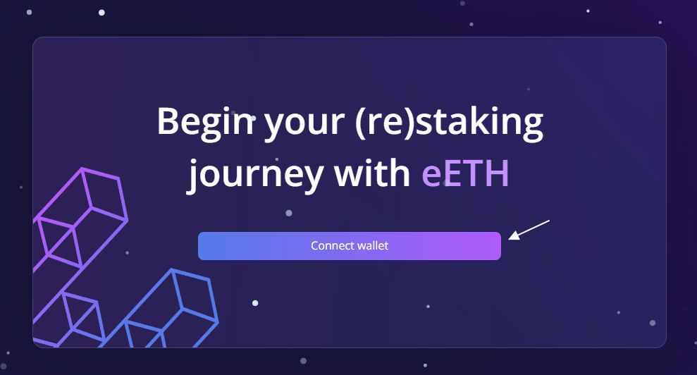 Як застікати ETH в Ether.fi