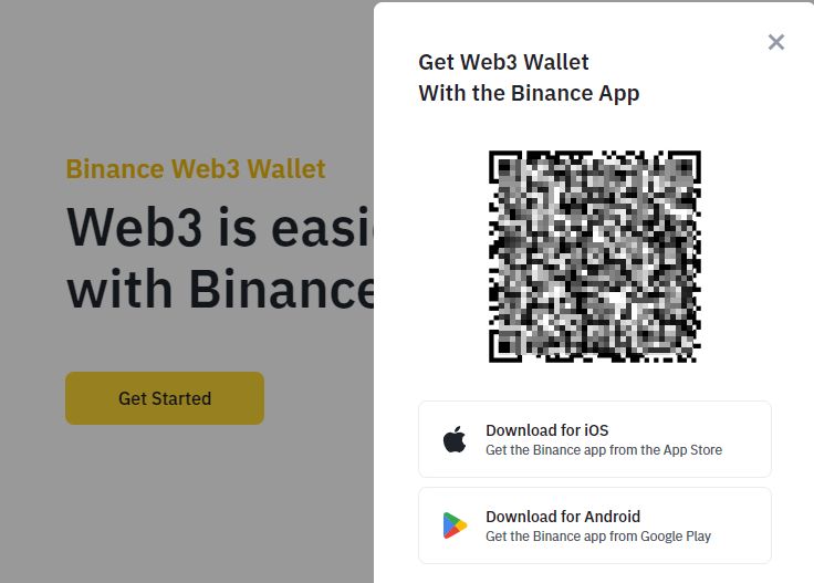 Реєструємо Binance Web3 Wallet