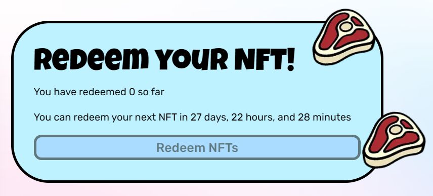 Redeem Your NFT