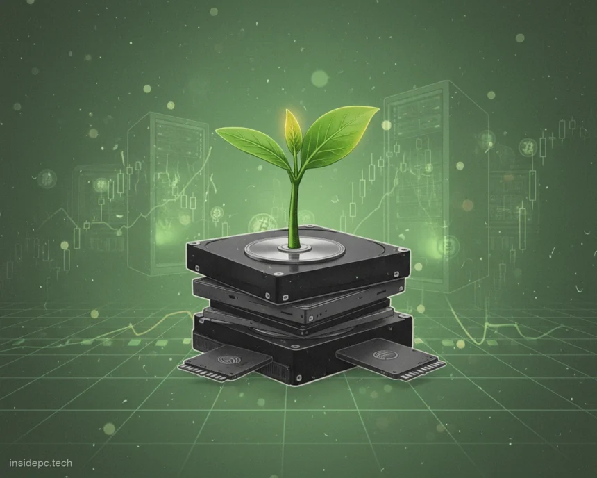 Майнінг Chia (XCH) на HDD та SSD у 2026 році: як працює фармінг і скільки він приносить