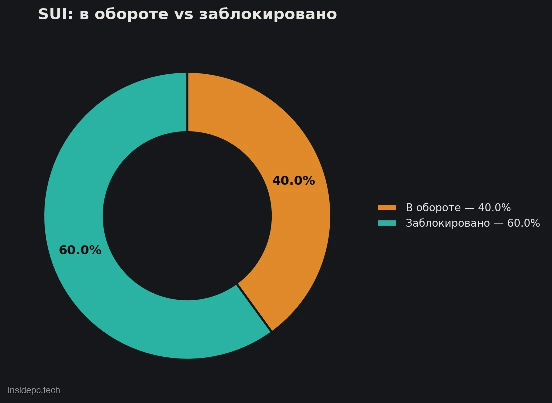 Распределение токенов