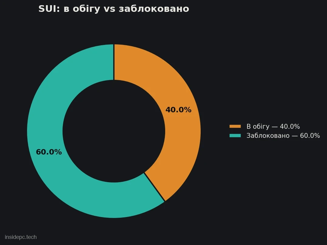 Розподіл токенів