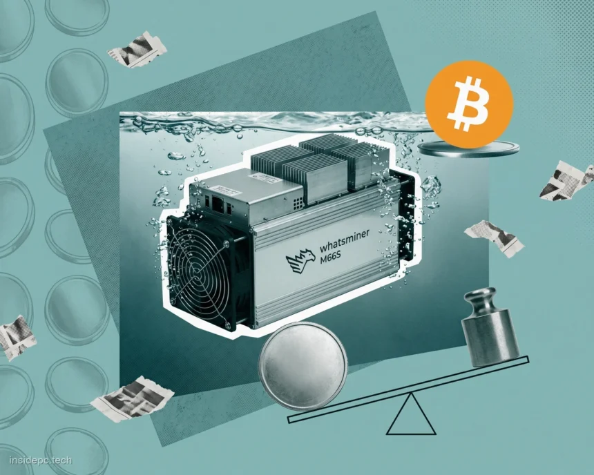 Майнінг на Whatsminer M66S: гідро-асик MicroBT у 2026