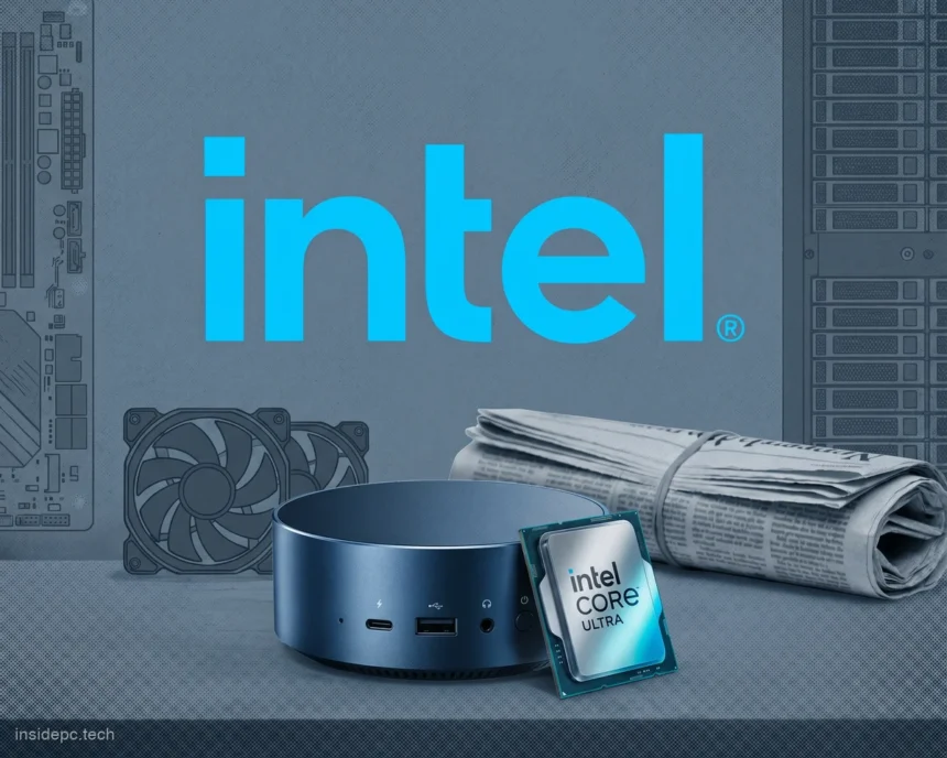 Lenovo випустила Yoga AI Mini PC на Intel Core Ultra X7 358H і Arc B390