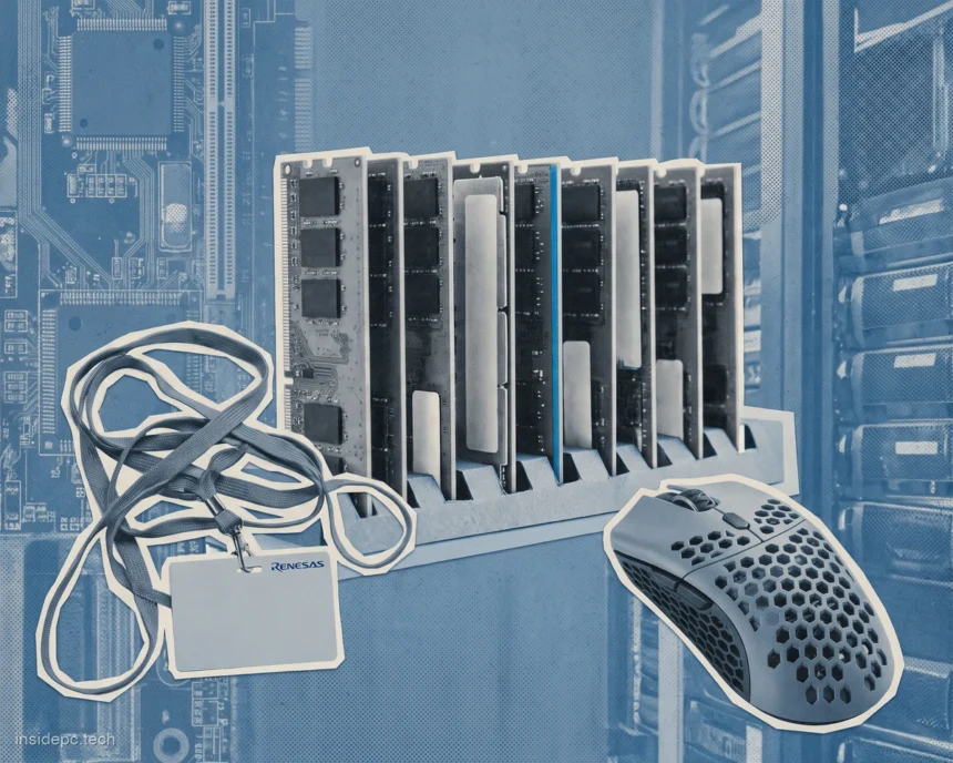 Память как узкое горло ИИ: Renesas довела серверные модули MRDIMM до 16 000 MT/s