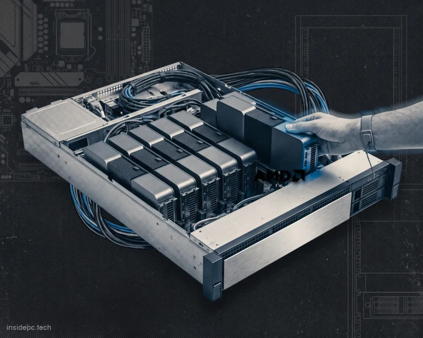 AMD Instinct Coder: стойка на восьми MI325X обещает минус 70% к цене токенов