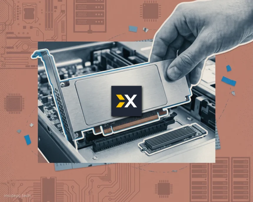 XCENA MX1 на Hot Chips 2026: до 2 ТБ DDR5 по CXL и 3072 ядра RISC-V рядом с памятью