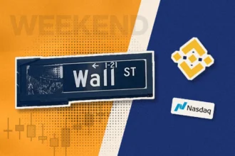 Акции США в выходные на Binance: кто ставит цену перпа и чем опасен понедельник